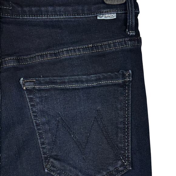 Mother SZ 26 The Stunner Zip Two Step Fray Jeans Last Call Stretch Mid-Rise Blue - Picture 7 of 13